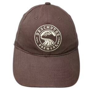 Apollo USA Deschutes Brewery Baseball Cap Brown Hat OS Adjustable Strapback